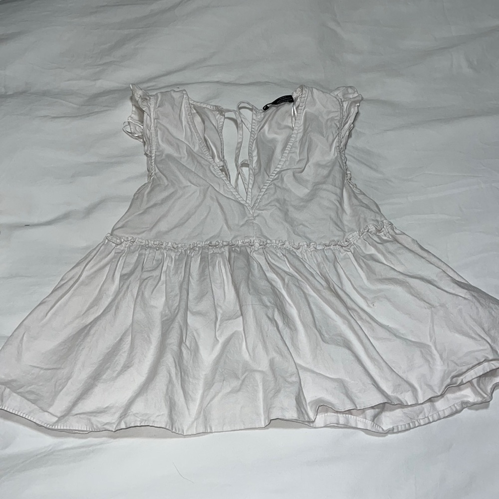 Zara peplum top